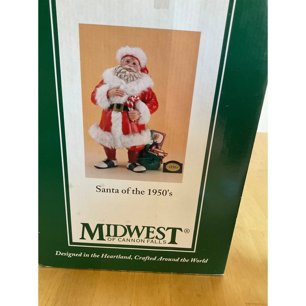 Midwest of Cannon Falls 20th Century Claus Santa of the 1950s Figurine Vintage